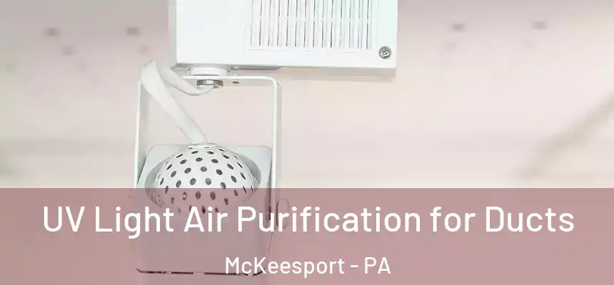 UV Light Air Purification for Ducts McKeesport - PA